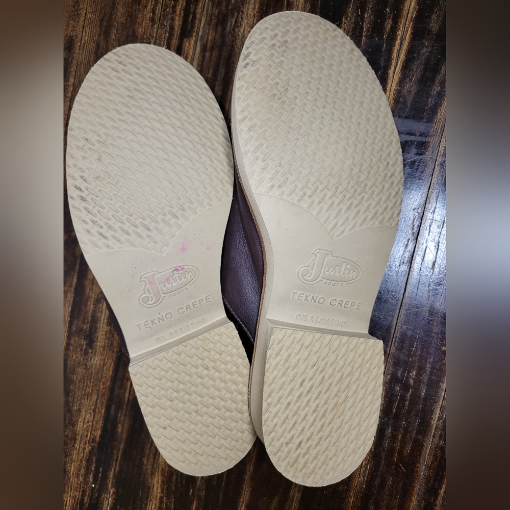 justin vintage leather mules, 8 - Picture 4 of 7